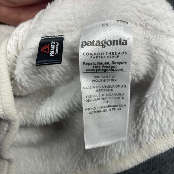 Patagonia Re-Tool Snap T Pullover Women's Medium White Outdoor Casual Comfort - Picture 7 of 10